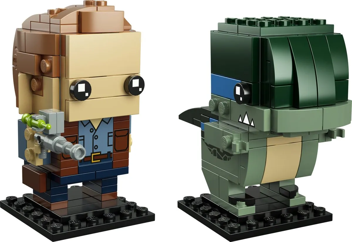 LEGO BrickHeadz Jurassic World Owen & Blue 41614 - 234 Stukken