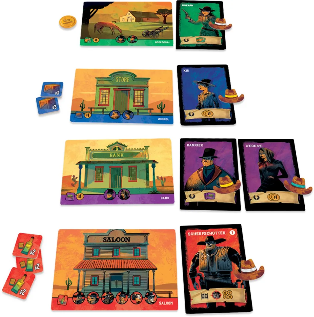 White Goblin Games The Good, The Bad and The Goat Kaartspel - 2-5 spelers
