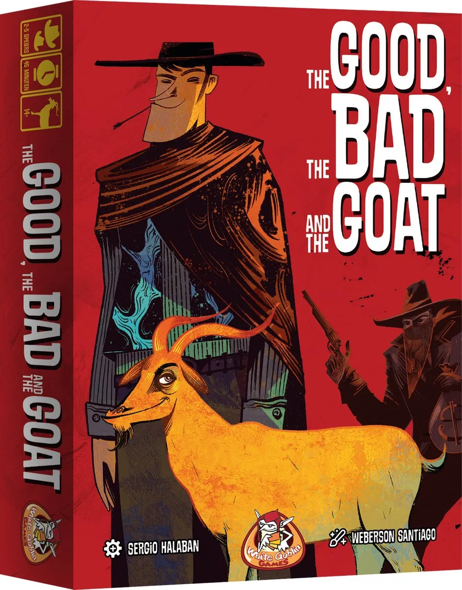 White Goblin Games The Good, The Bad and The Goat Kaartspel - 2-5 spelers