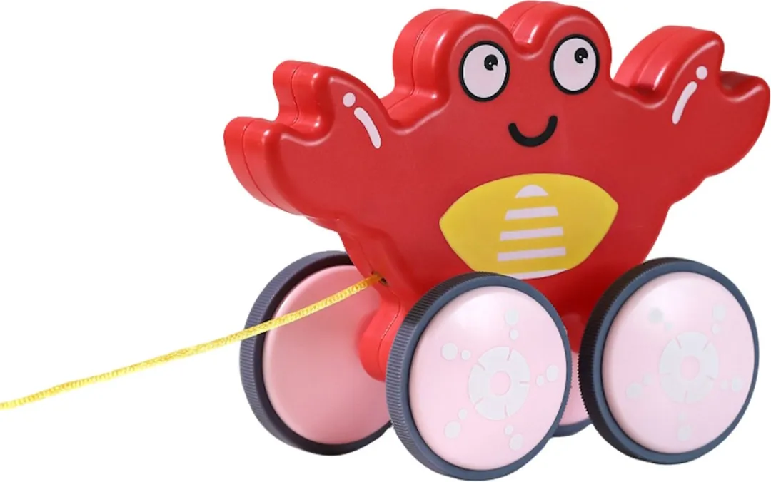 Eco Toys Animal Crab Trekfiguur