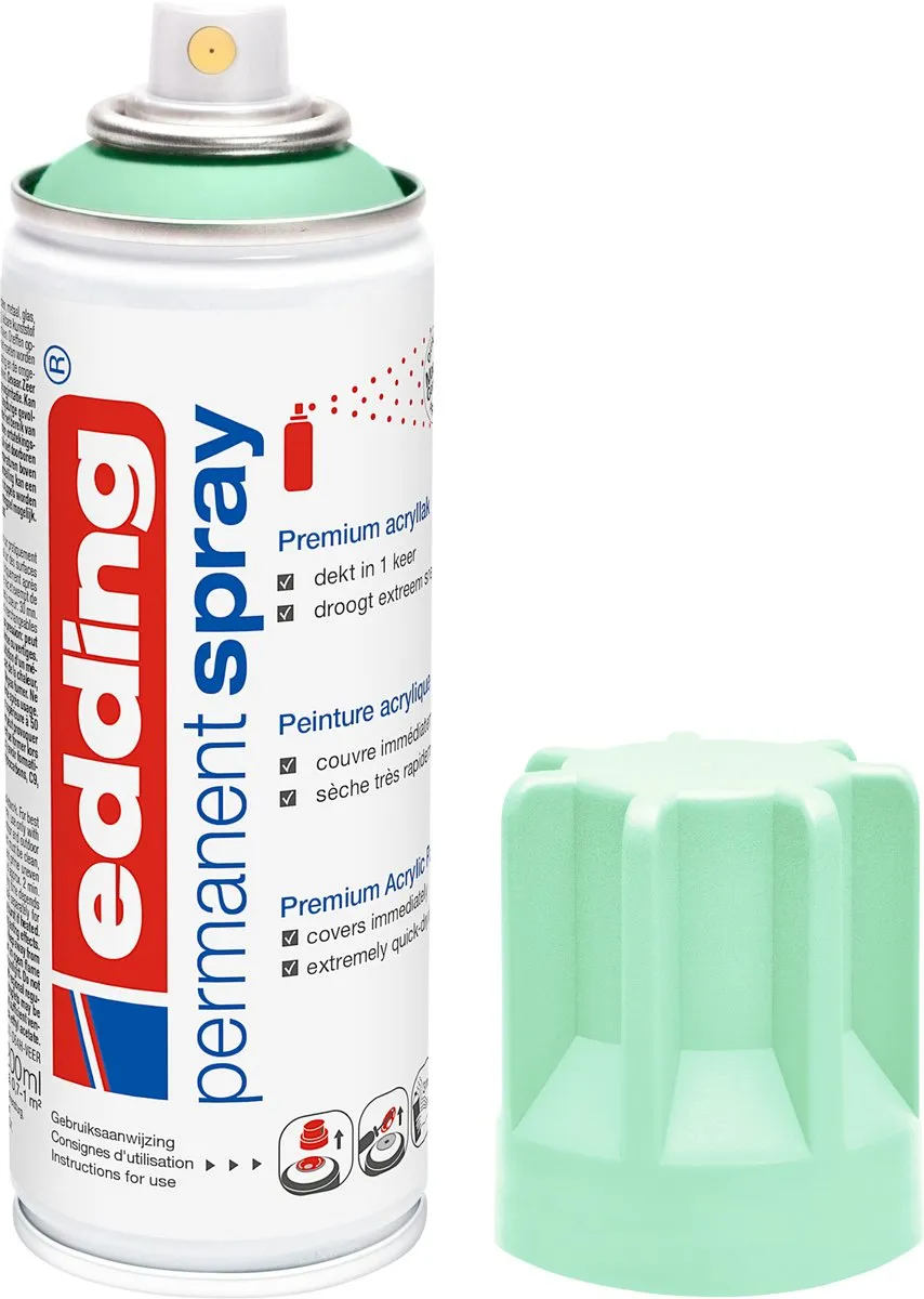 edding 5200 Spuitverf Neo Mint 200ml