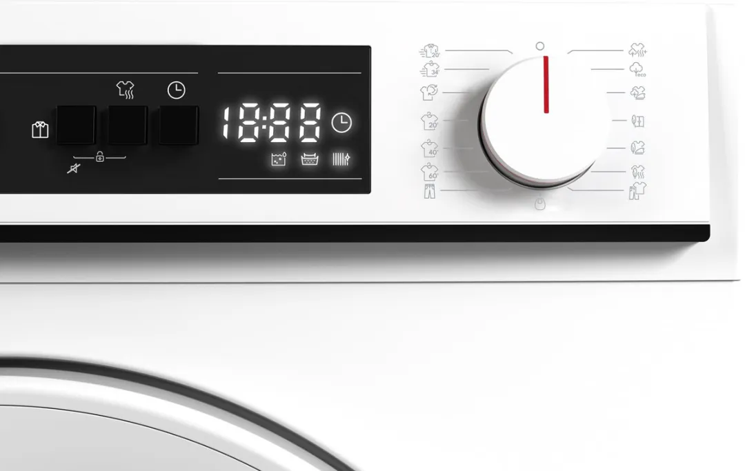 Sharp KDNHA9S6PWECB Warmtepomp Droger 9kg - Wit