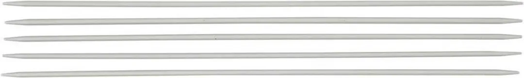 Creativ Company Sokken Breinaalden 6mm - 5 Stuks Zilver