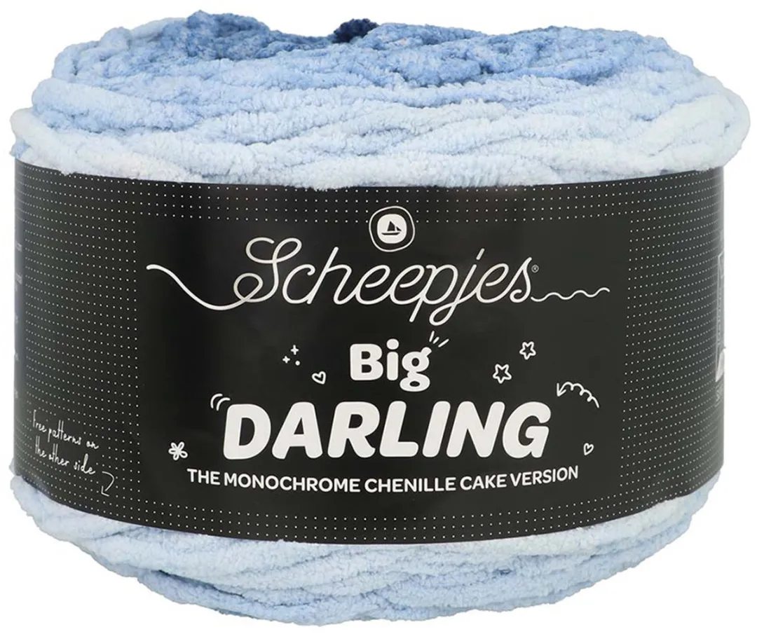 Scheepjes Big Darling Monochrome Cake 426 Peacock