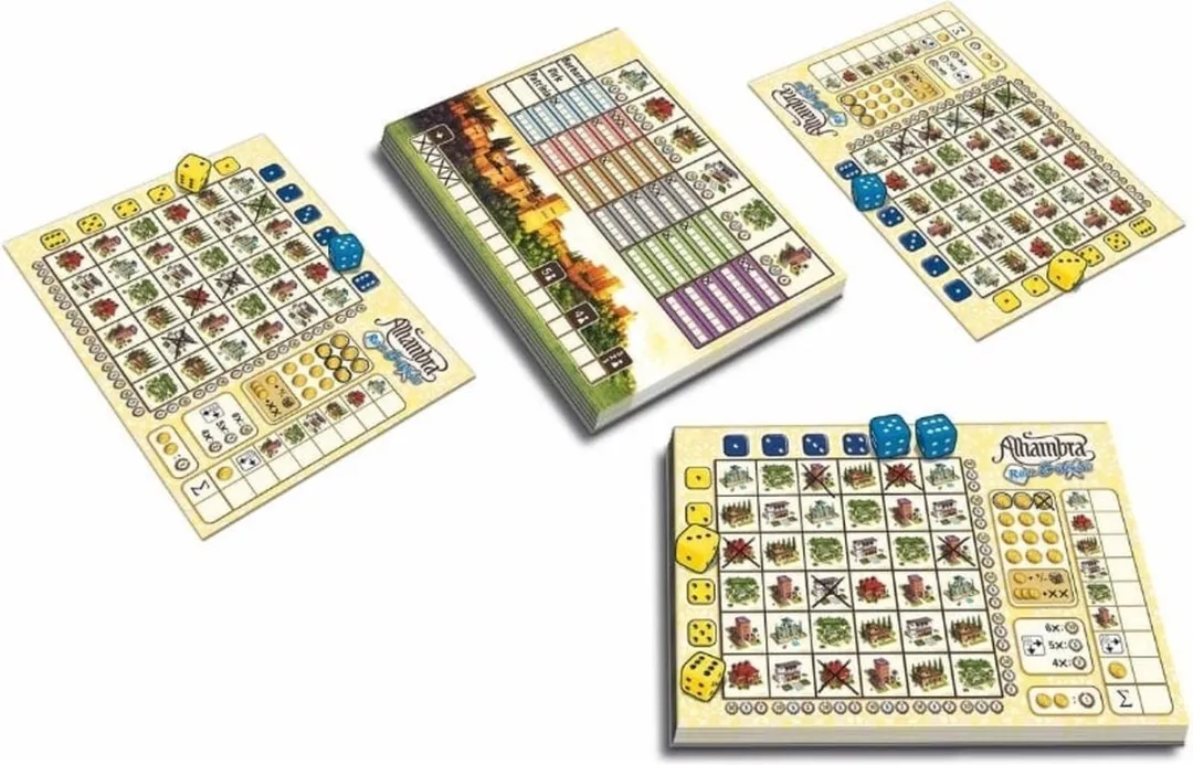 Queen Games Alhambra Roll & Write - Dobbelspel 10532