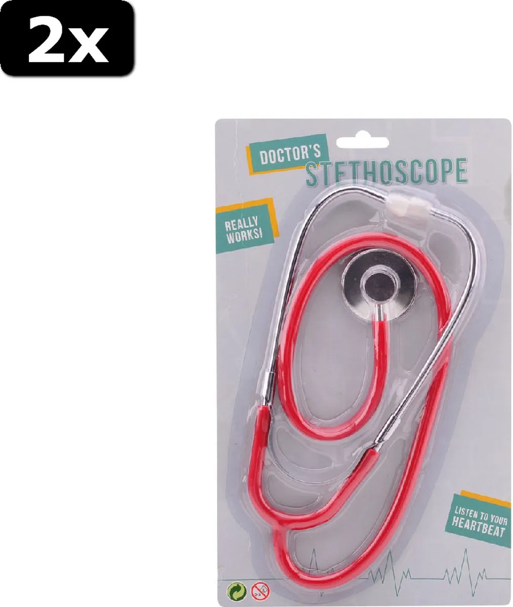 Johntoy Metalen Stethoscoop