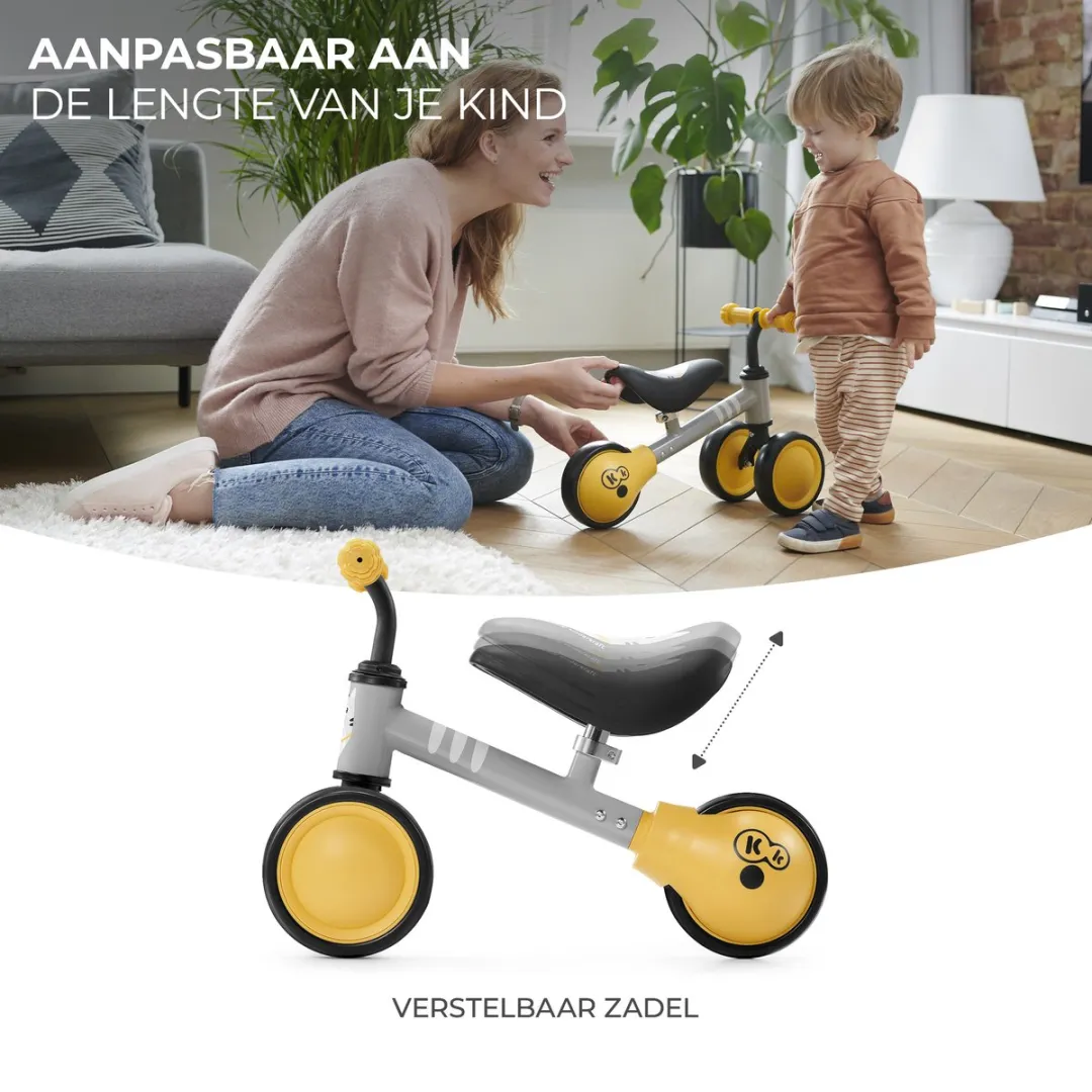 KinderKraft CUTIE Loopfiets Honing 15 Inch