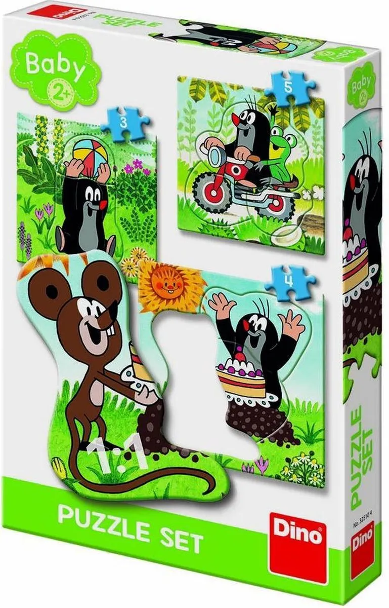 Dino Toys Kleine Molletje Puzzels