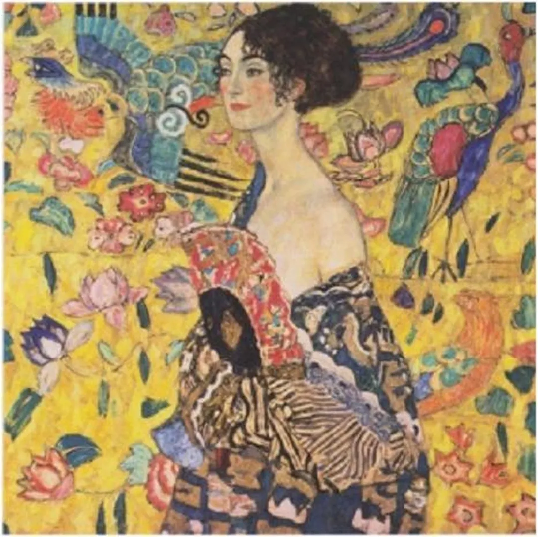 Piatnik Lady with Fan Gustav Klimt Puzzel