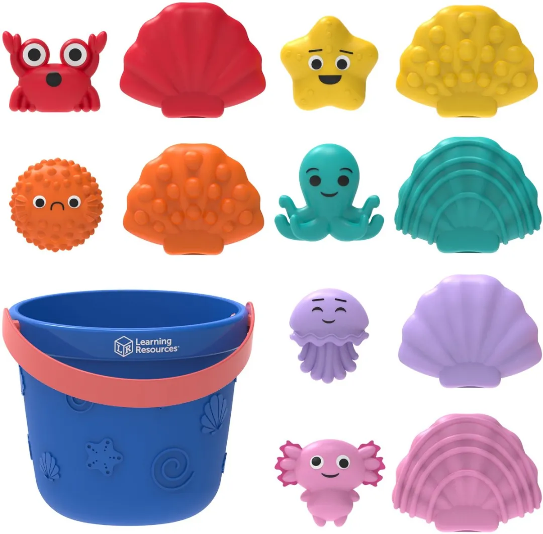 Learning Resources Ocean Emotion Seashells Set - Multicolor