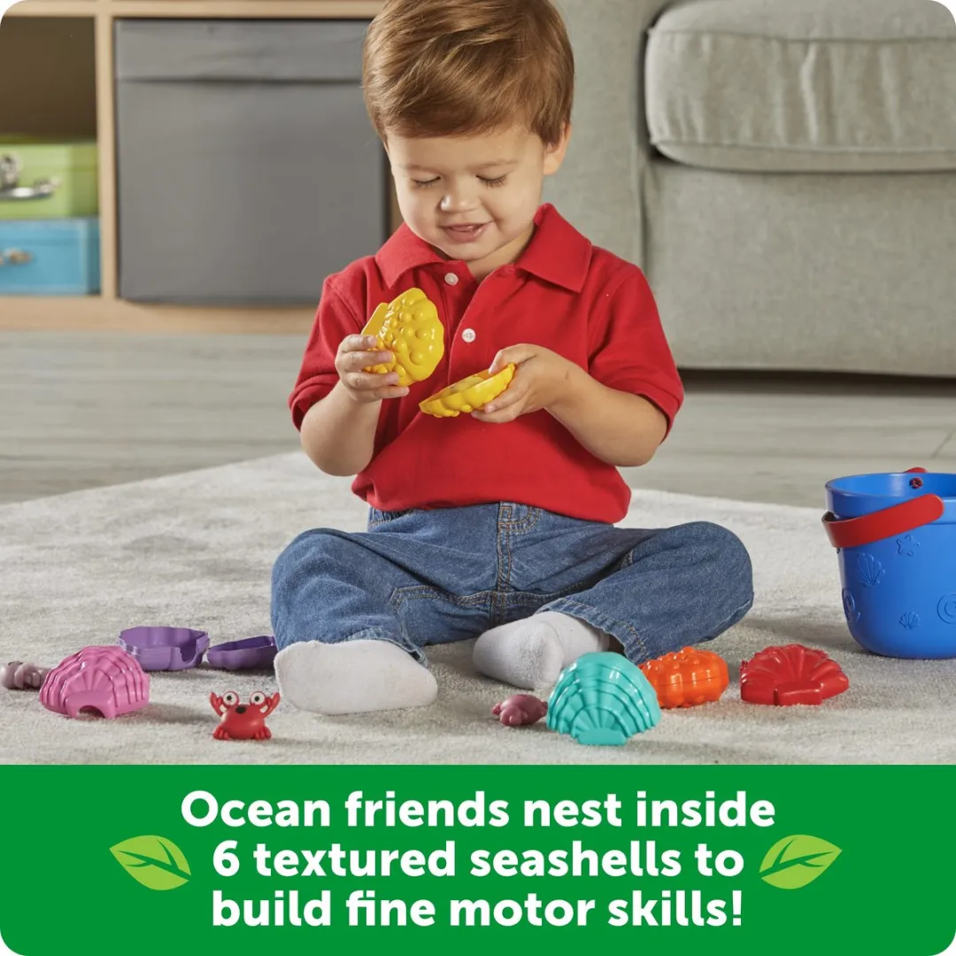 Learning Resources Ocean Emotion Seashells Set - Multicolor