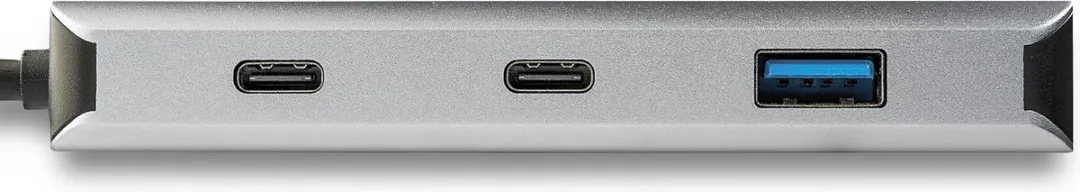 Startech HB31C2A2CB USB-Hub - Zwart/Grijs