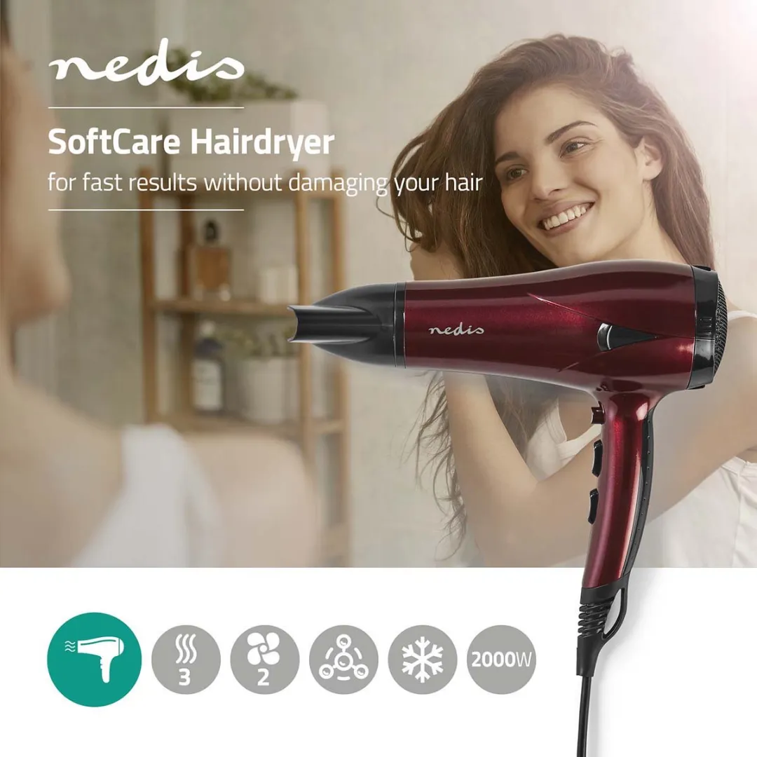 Nedis Föhn PCHD120RD