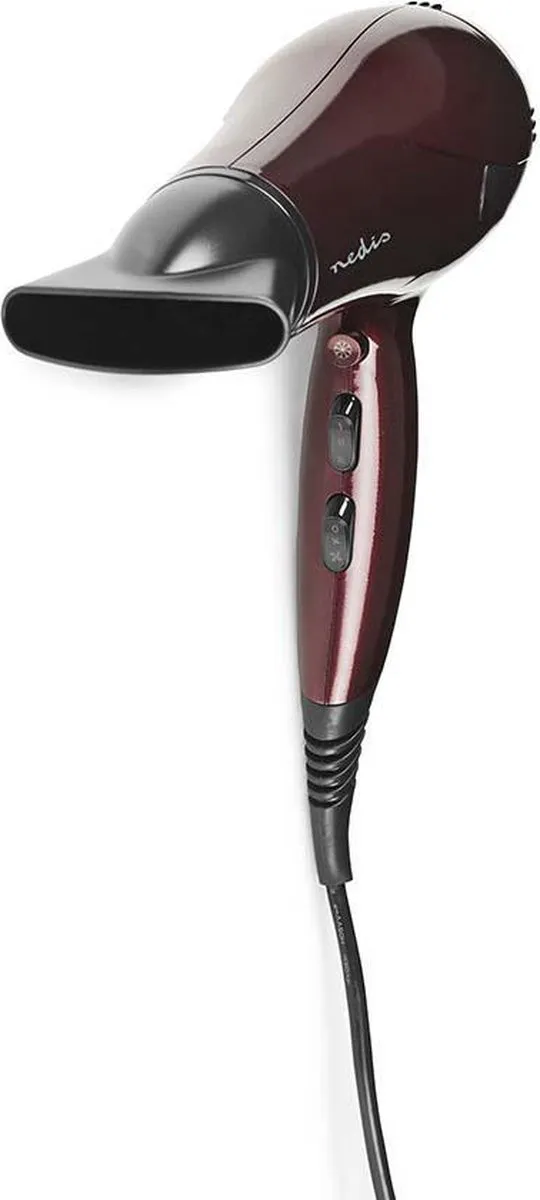 Nedis Föhn PCHD120RD - 2000W - Rood/Zwart