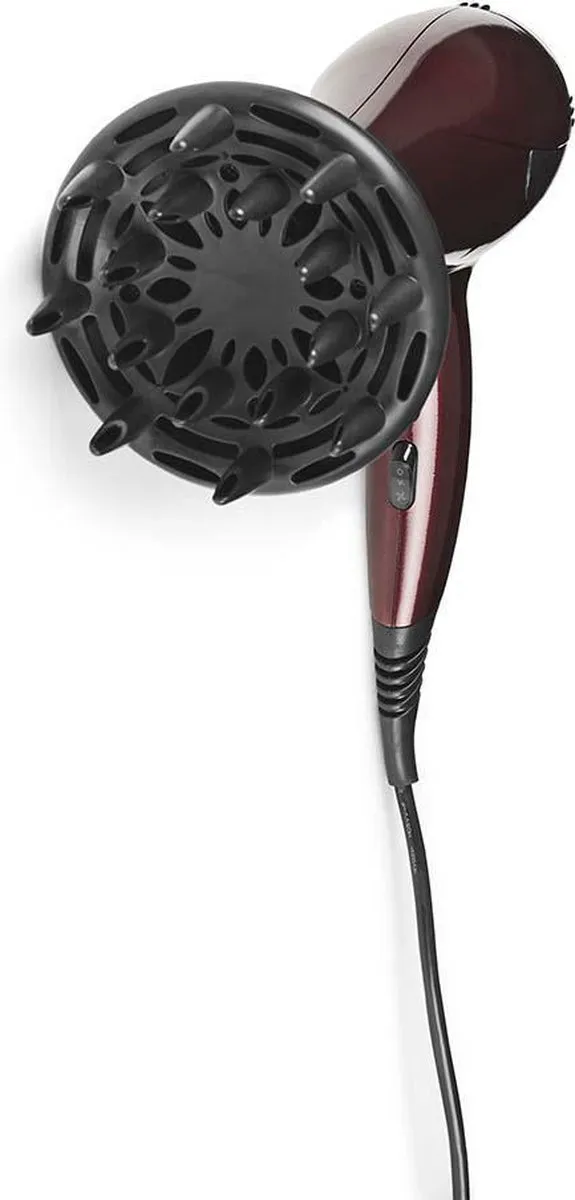 Nedis Föhn PCHD120RD - 2000W - Rood/Zwart