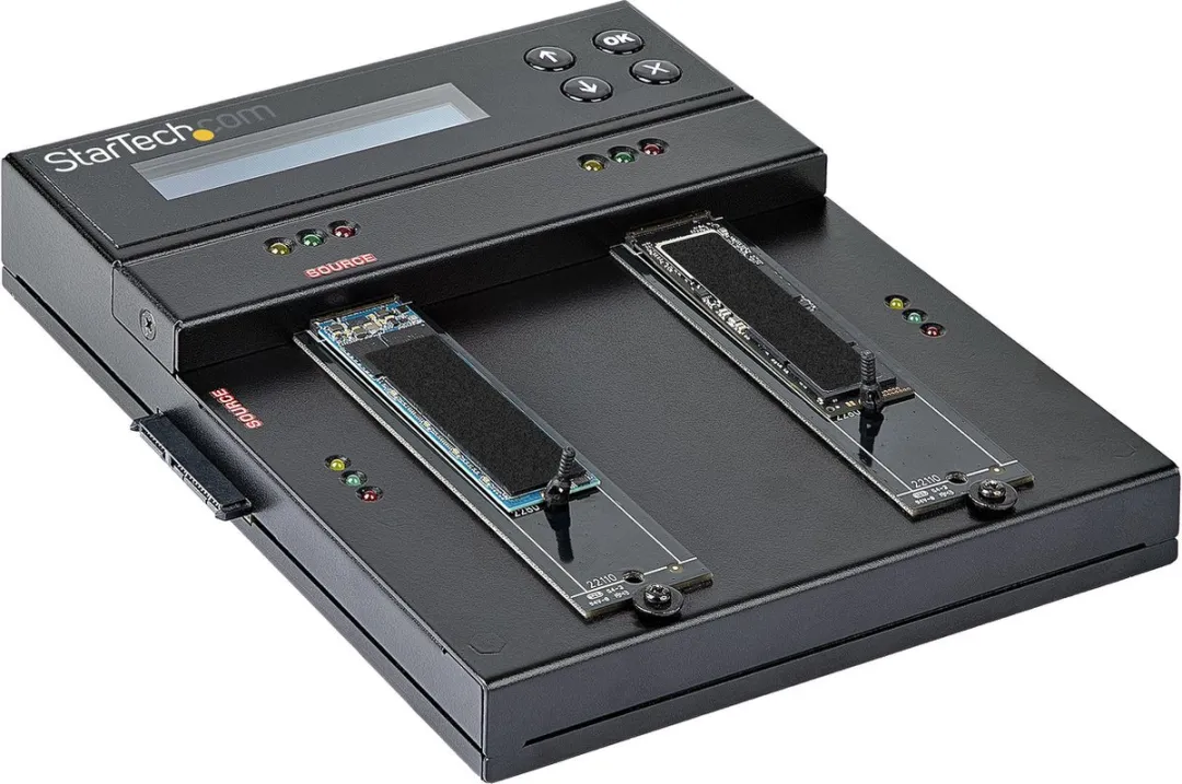 Startech SM2DUPE11 Harddisk Cloner - Zwart