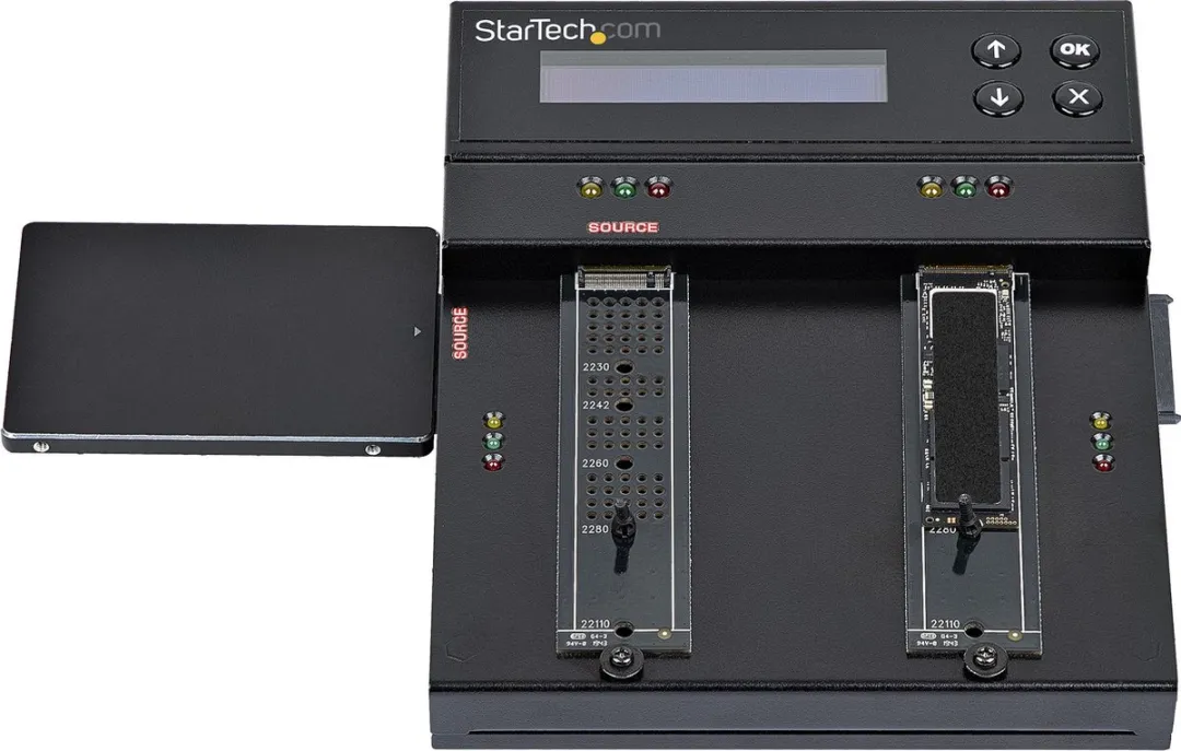 Startech SM2DUPE11 Harddisk Cloner - Zwart