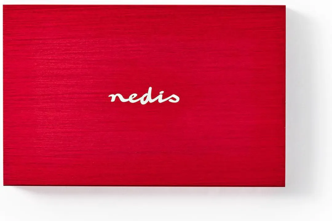 Nedis HDDE25310RD 2.5" SATA HDD Behuizing