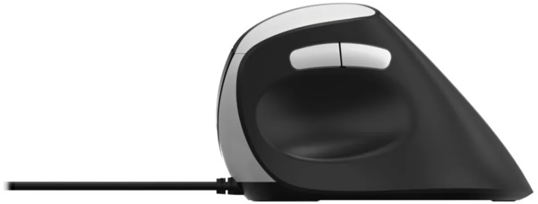 Rapoo EV200 Bedrade Ergonomische Muis - Zwart - afbeelding 3 van 4