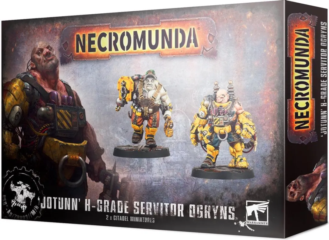 Games Workshop Necromunda Jotunn H-Grade Servitor Ogryns