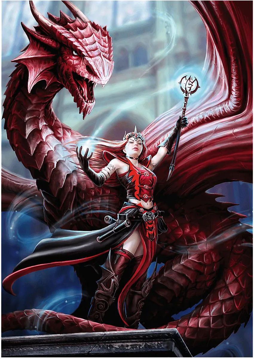 Trefl Fantasy Collection Scarlet Mage Puzzel 1000 Stuks - Multicolor
