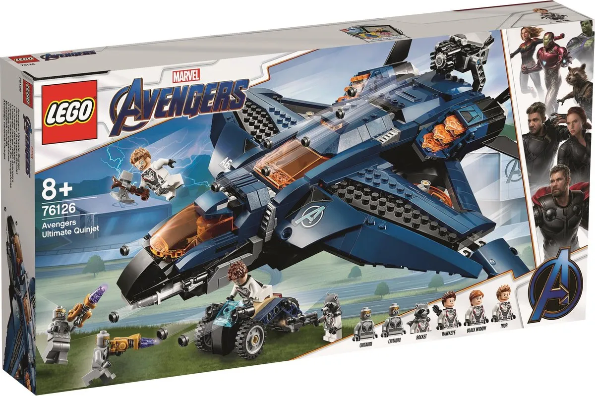 LEGO Marvel Avengers Quinjet 76126