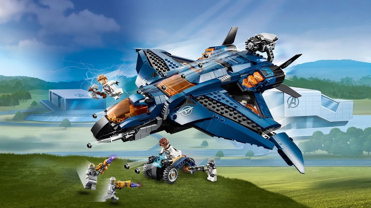 LEGO Marvel Avengers Quinjet 76126 - 838 Stukken - 6 Minifiguren - afbeelding 6 van 6