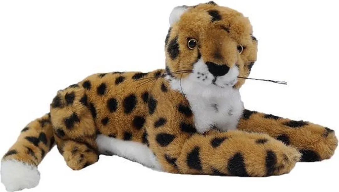 PIA Soft Toys Pluche Cheetah Liggend 30cm