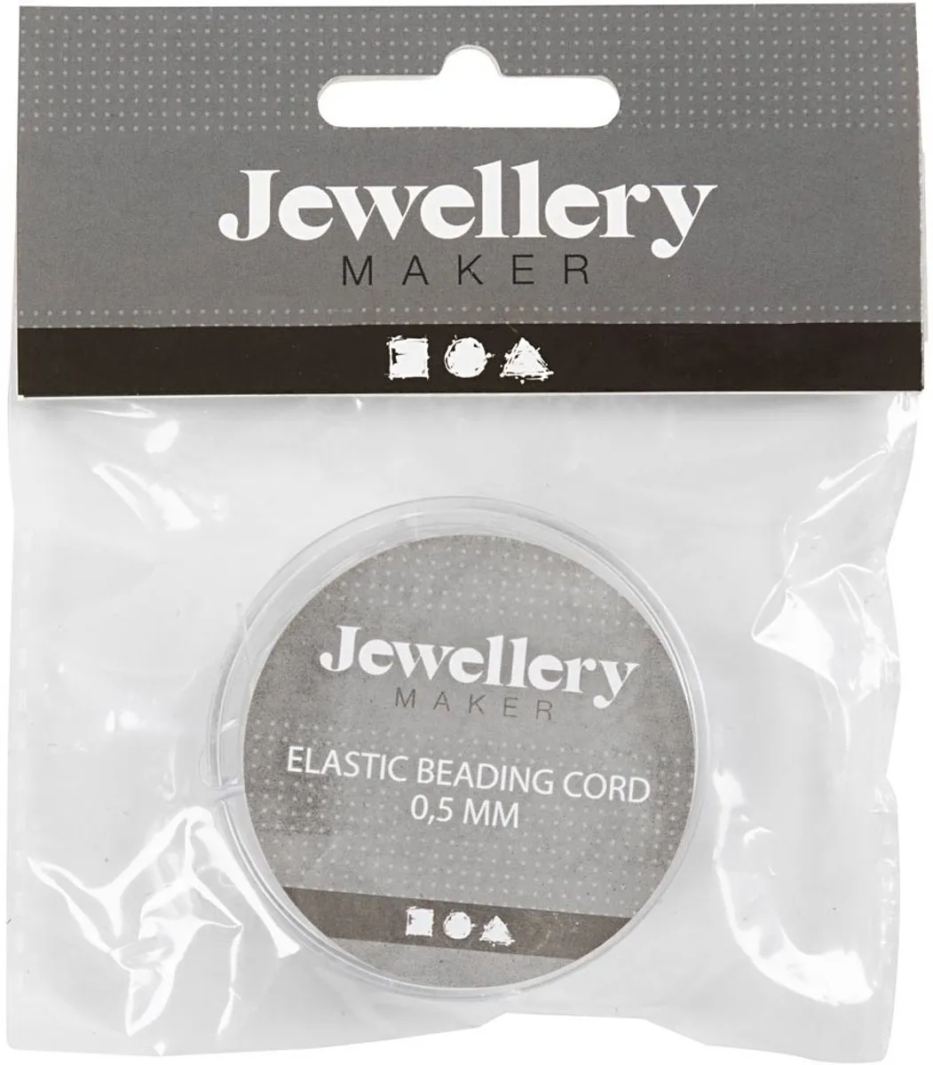 Creativ Company Elastisch Draad 0,5mm - Transparant 10m