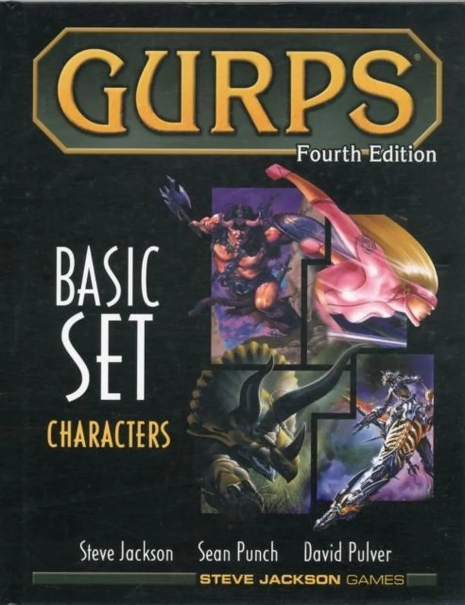 Steve Jackson Games GURPS Basic Set Characters RPG - 01-0001SJG