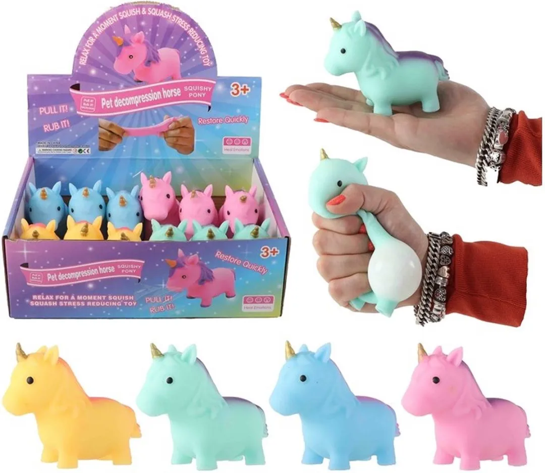 Jonotoys Squeeze Unicorn 10cm