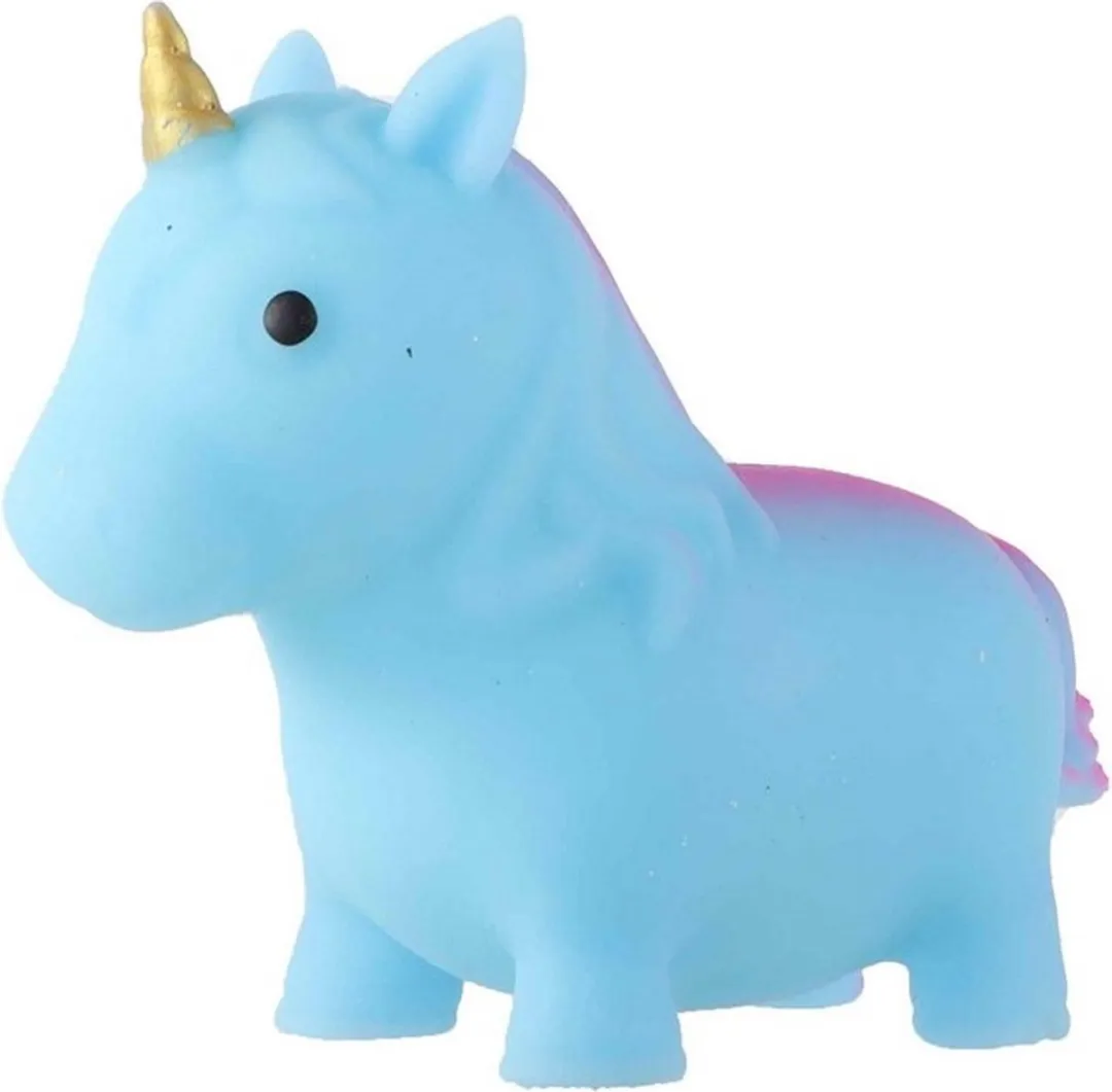 Jonotoys Squeeze Unicorn 10cm - Anti-stress Speelgoed - Multi