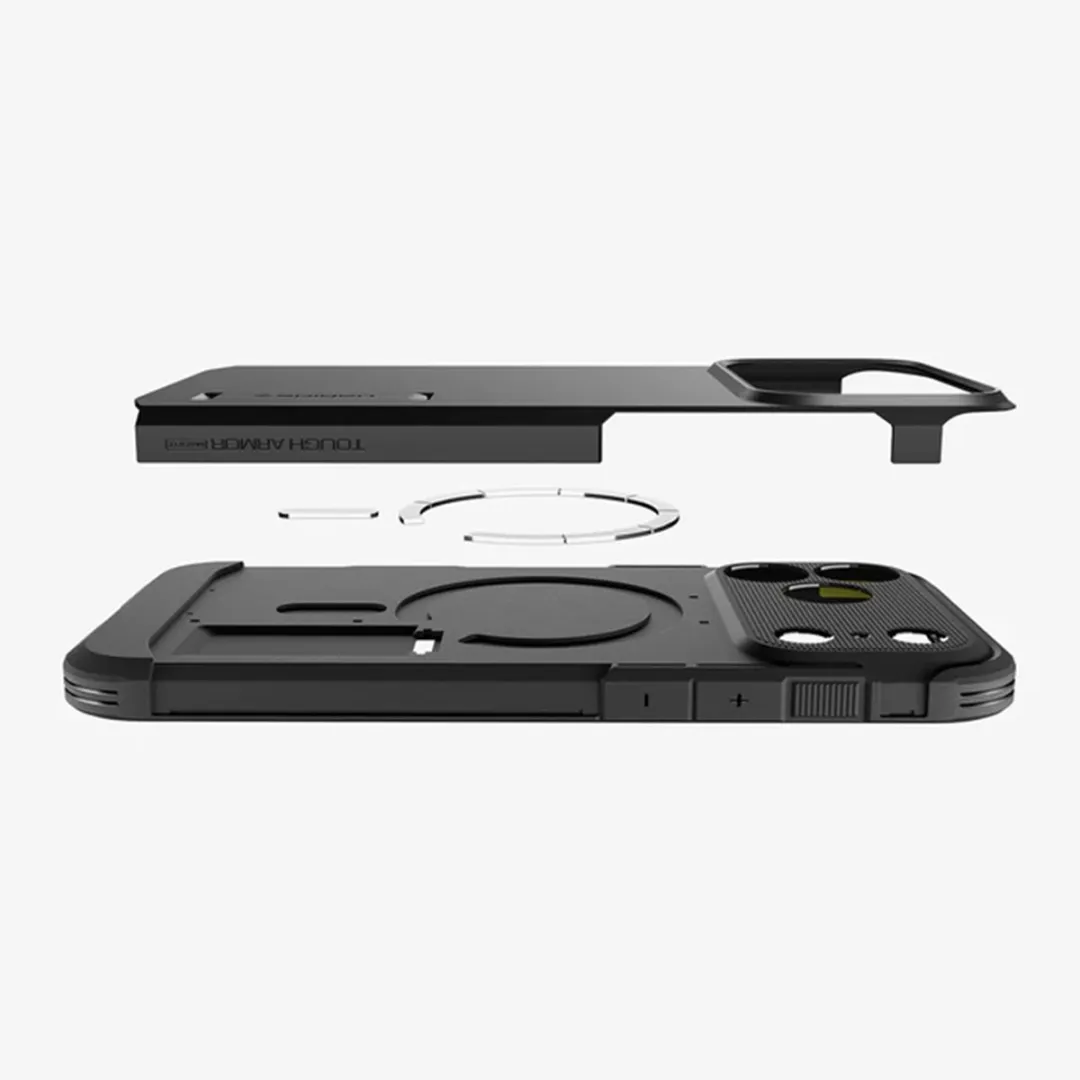 Spigen Tough Armor T MagSafe Hoesje iPhone 17 Pro - Zwart