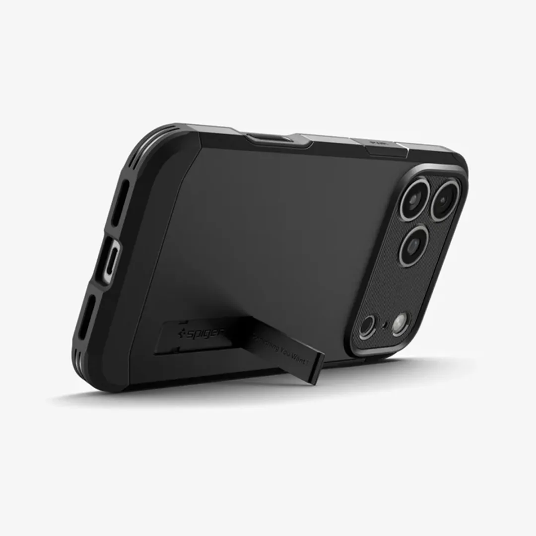 Spigen Tough Armor T MagSafe Hoesje iPhone 17 Pro - Zwart
