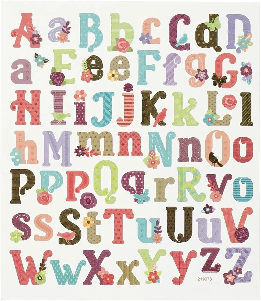 Creativ Company Alfabet Stickers