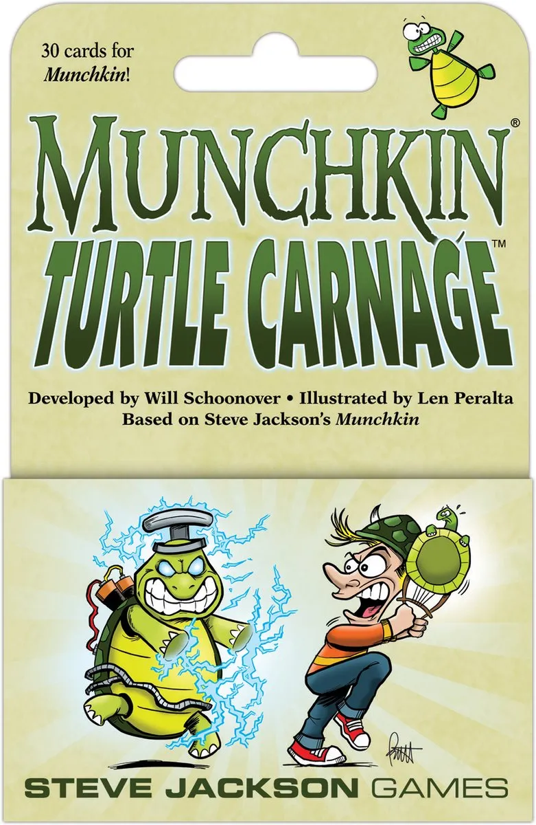 Steve Jackson Games Munchkin Turtle Carnage Uitbreiding - 3-6 Spelers