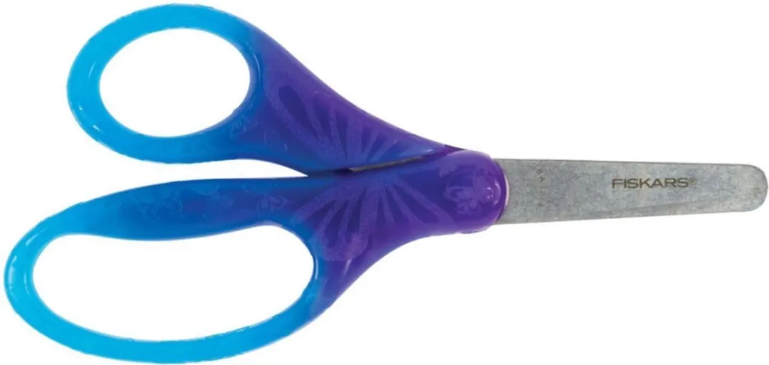 Fiskars Colorchange Kinderschaar 12cm - Paars/Blauw