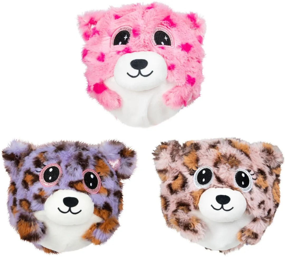 Toi-Toys Opblaas Knuffeldier Pluche 15cm - Multicolor