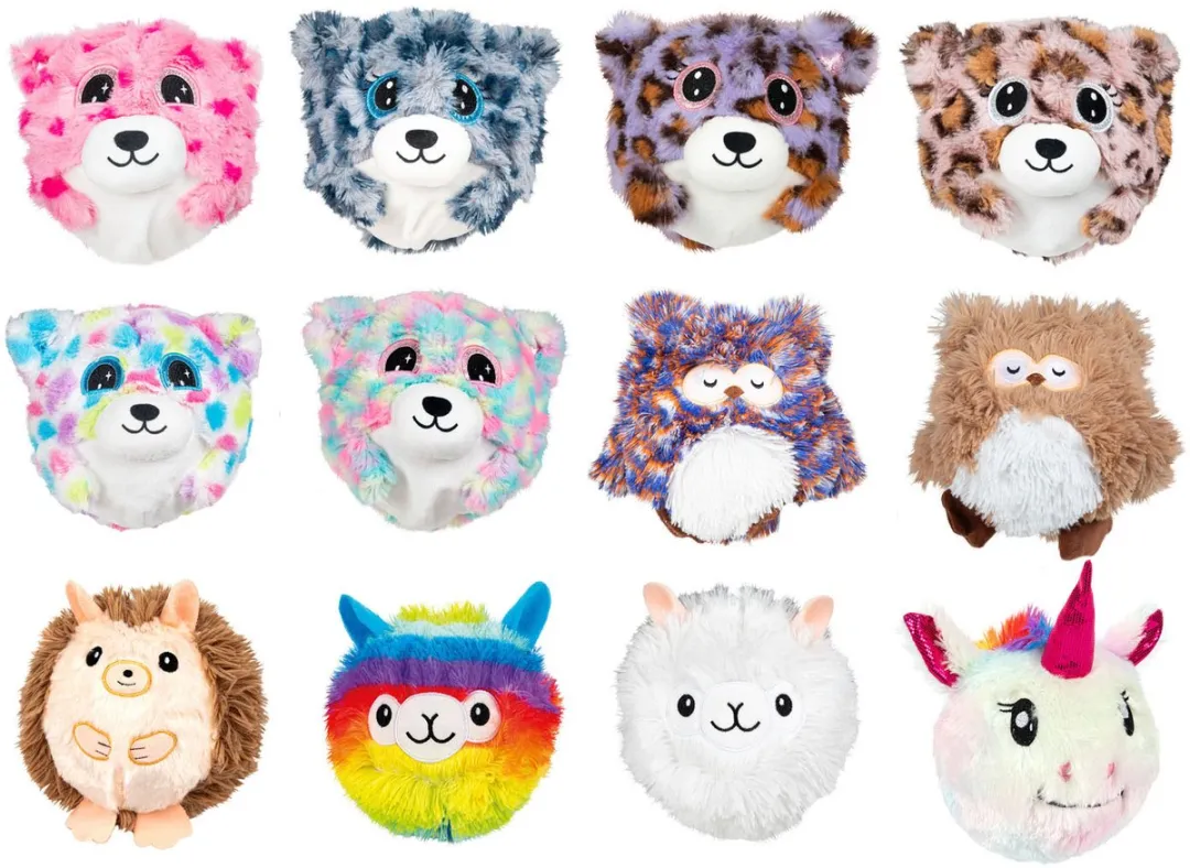 Toi-Toys Opblaas Knuffeldier Pluche 15cm