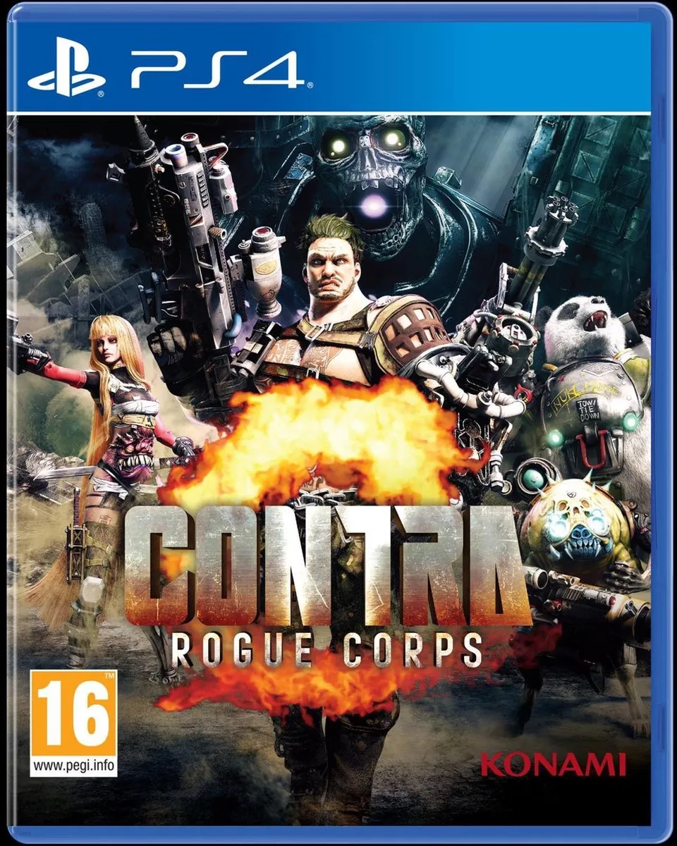 Mindscape Contra: Rogue Corps - PS4 - 4 Spelers