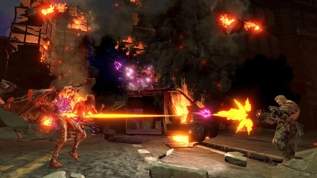 Mindscape Contra: Rogue Corps - PS4 - 4 Spelers