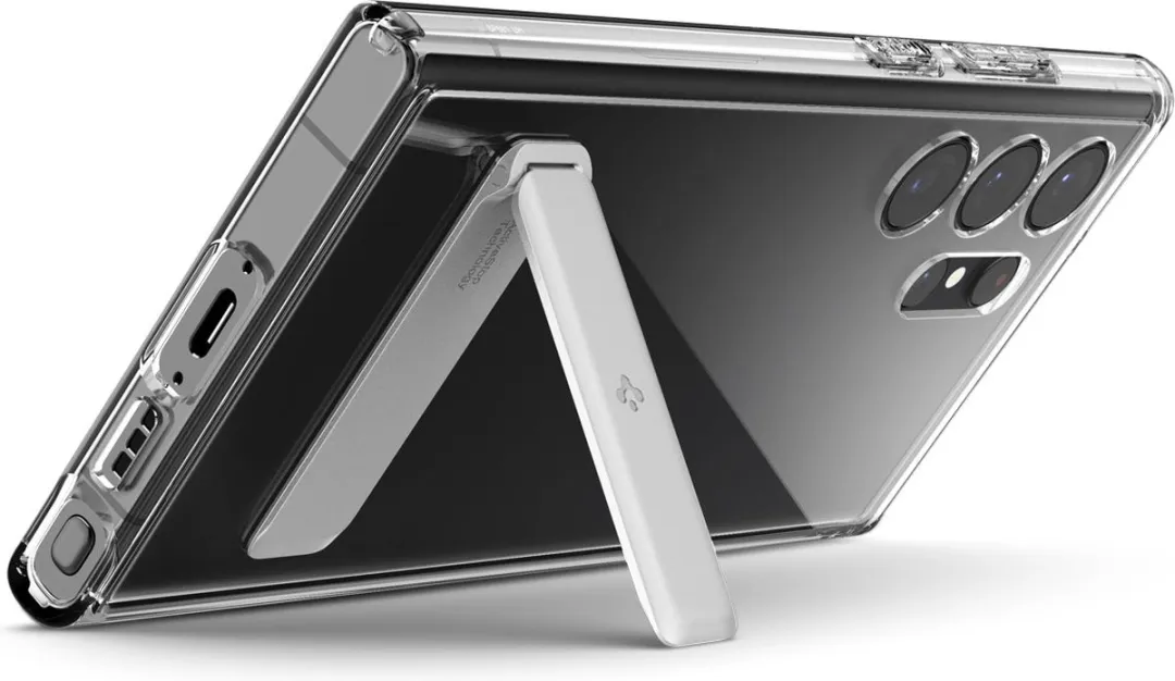 Spigen Ultra Hybrid S ACS05622 Hoesje - Samsung Galaxy S23 Ultra - Transparant