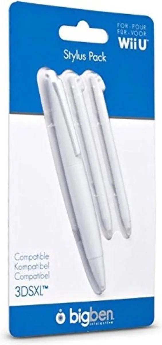 Bigben BB310139 Stylusset Wit - 3 Stuks