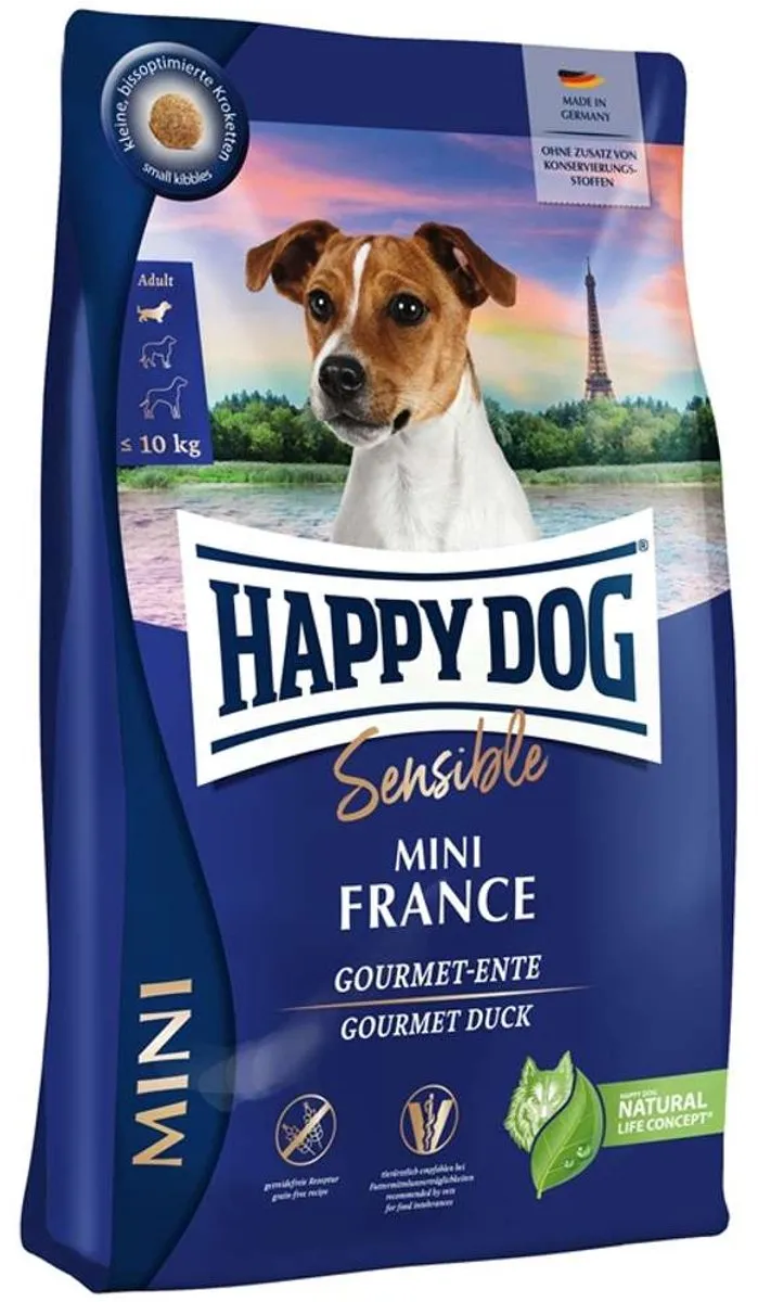 Happy Dog Verstandige Mini Frankrijk 800g