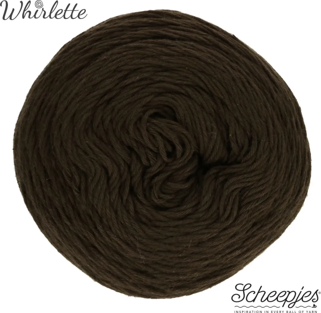 Scheepjes Whirlette 100g Bitter Coffee