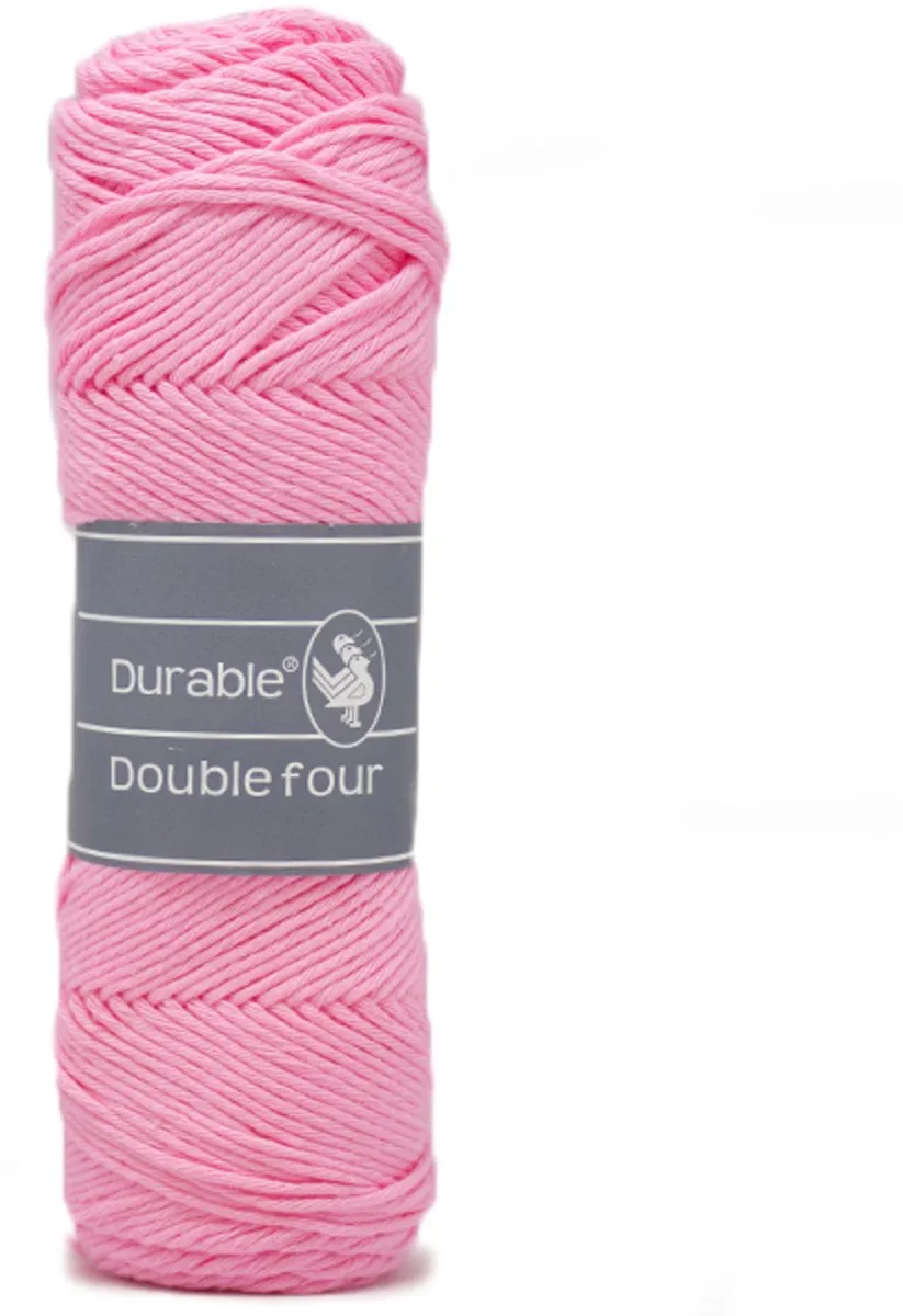 Durable Double Four Katoengaren 232 Pink - afbeelding 6 van 6