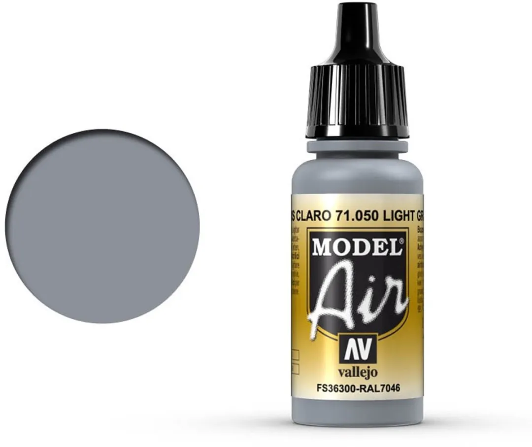 Vallejo Model Air Light Grey FS36300 Verf 17ml