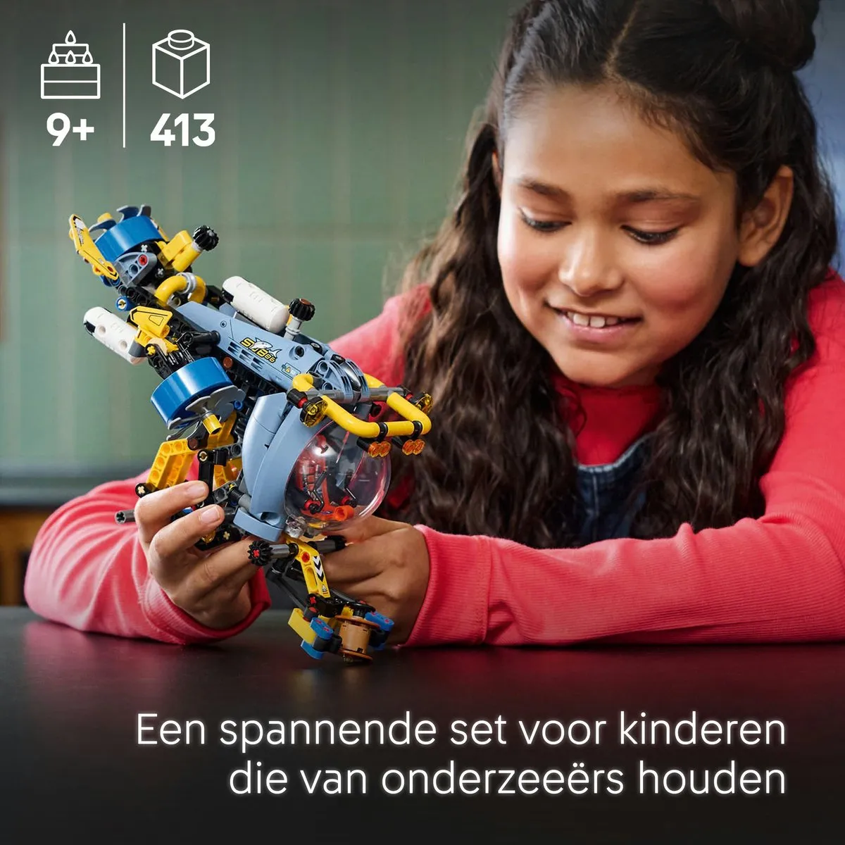 LEGO Technic 42201 Onderzeeër Diepzeeonderzoek - 413 Stukken - Meerkleurig