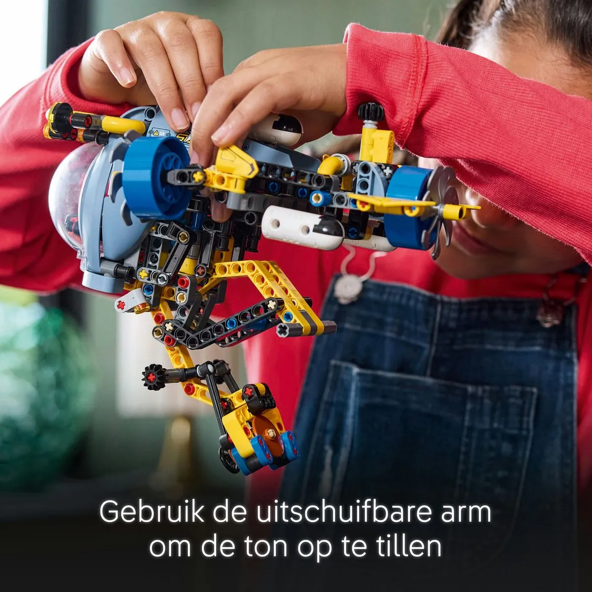 LEGO Technic 42201 Onderzeeër Diepzeeonderzoek - 413 Stukken - Meerkleurig - afbeelding 6 van 6