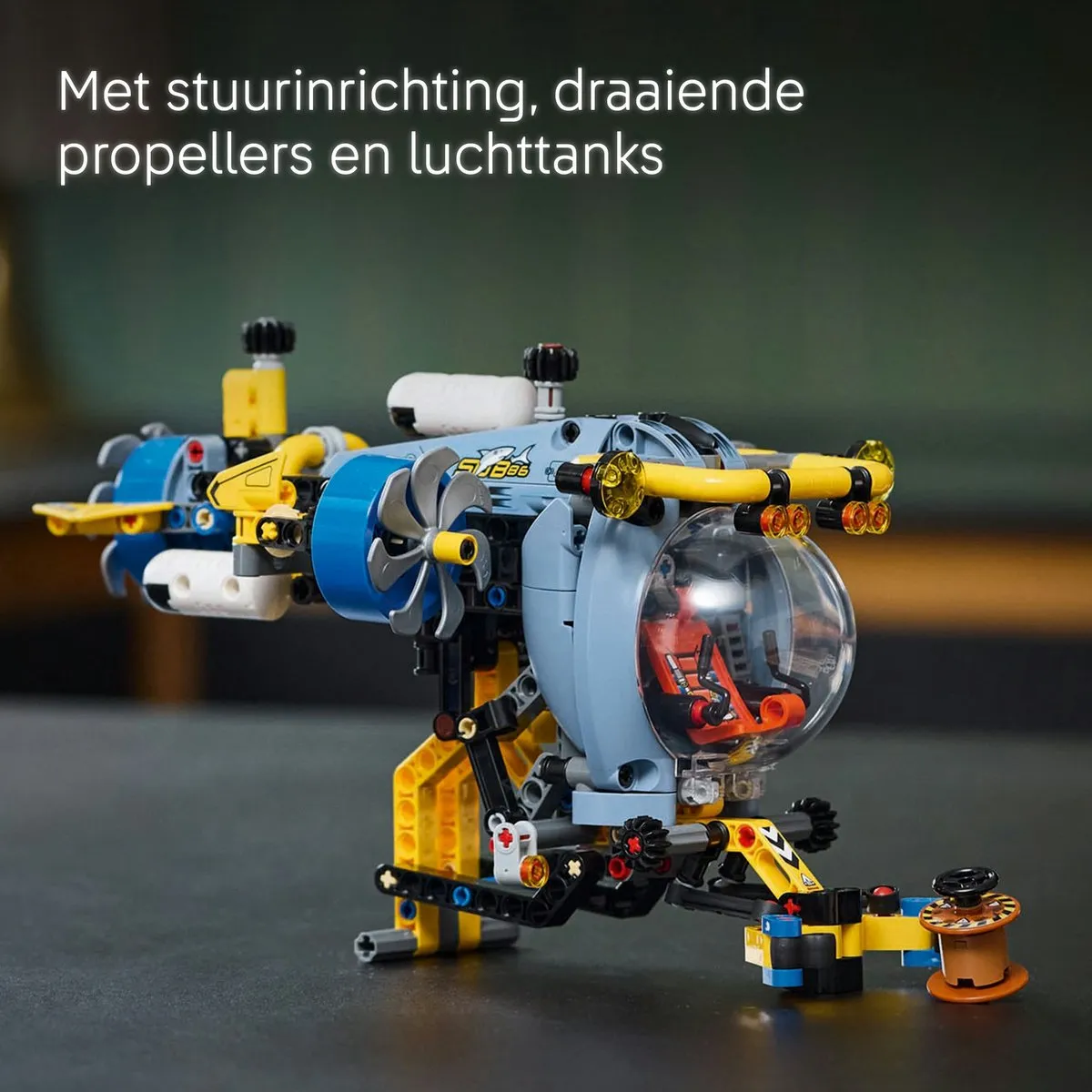 LEGO Technic 42201 Onderzeeër Diepzeeonderzoek - 413 Stukken - Meerkleurig